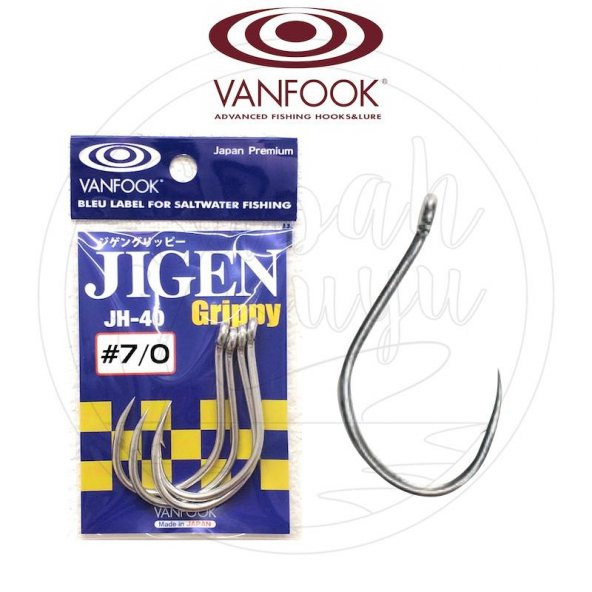 Vanfook Jigen JH-40 Delikli Asist İğne #7/0 (4Ad)