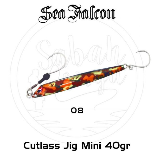 Sea Falcon Cutlass Fish Jig Mini 40gr 08
