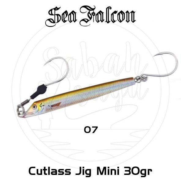 Sea Falcon Cutlass Fish Jig Mini 30gr 07