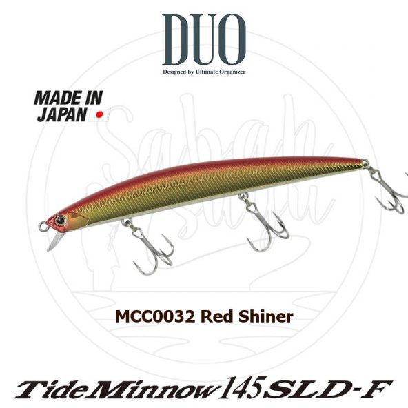 Duo Tide Minnow 145 SLD-F MCC0032 Red Shiner