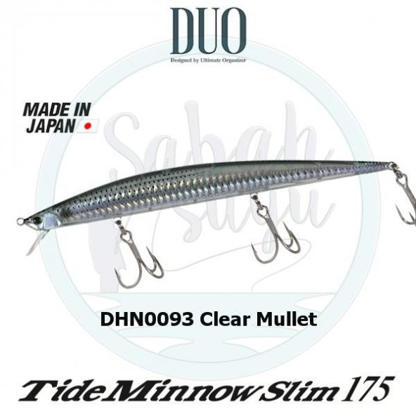 Duo Tide Minnow Slim 175 DHN0093 Clear Mullet