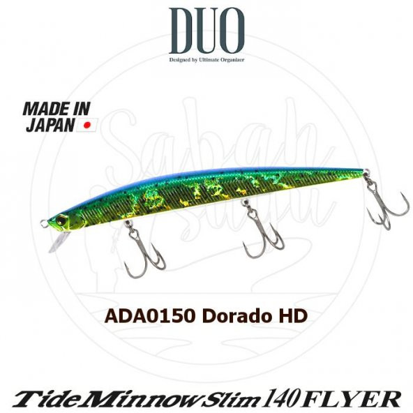 Duo Tide Minnow Slim 140 FLYER ADA0150 Dorado HD