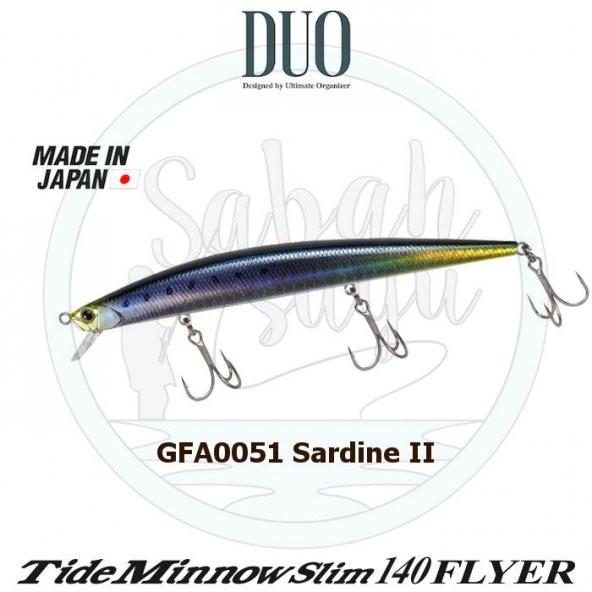 Duo Tide Minnow Slim 140 FLYER GFA0051 Sardine II