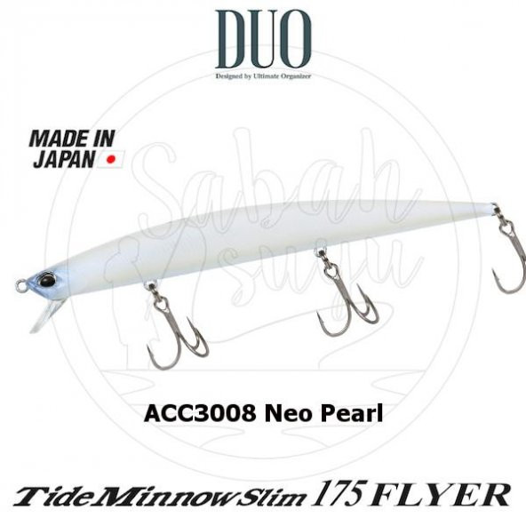 Duo Tide Minnow Slim 175 FLYER ACC3008 Neo Pearl