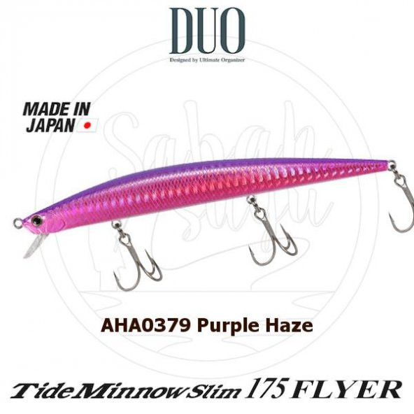 Duo Tide Minnow Slim 175 FLYER AHA0379 Purple Haze