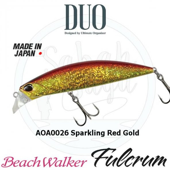 Duo Beach Walker Fulcrum 95 AOA0026 Sparkling Red Gold