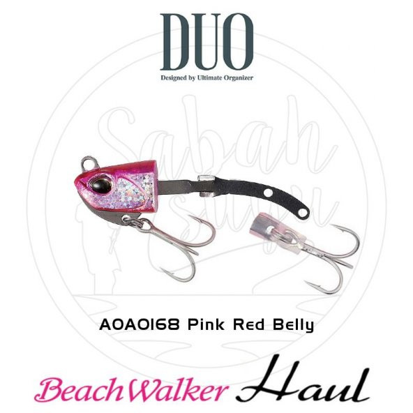 Duo Beach Walker Haul Jighead İkili Set 27gr. AOA0168 Pink Red Belly