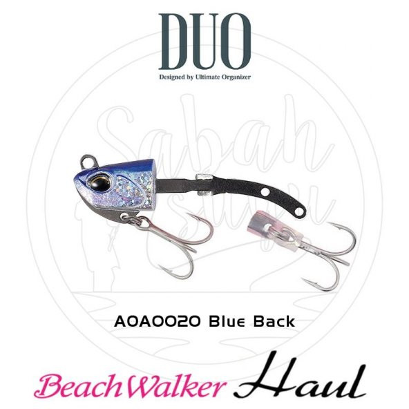 Duo Beach Walker Haul Jighead İkili Set 27gr. AOA0020 Blue Back