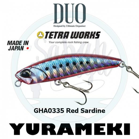 Duo Tetra Works Yurameki GHA0335 Red Sardine