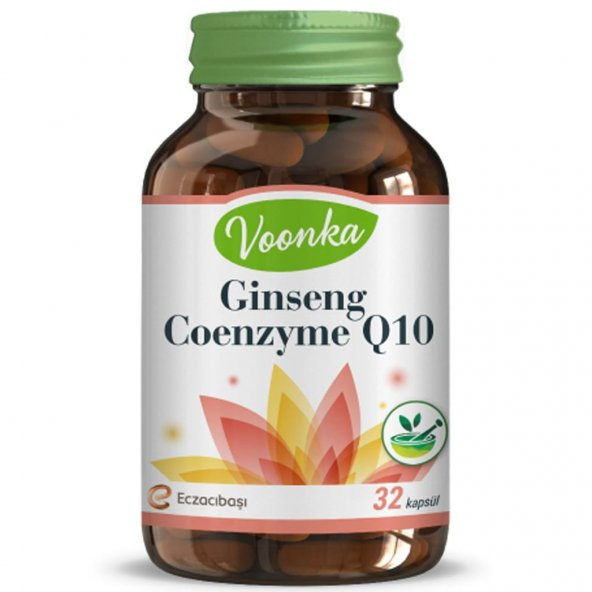Voonka Ginseng Coenzyme Q10 32 Kapsül Skt:03/2021