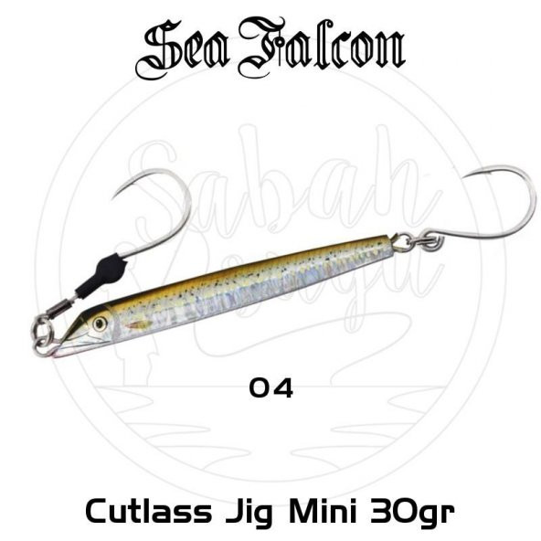 Sea Falcon Cutlass Fish Jig Mini 30gr 04