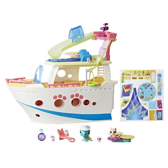 Littlest Pet Shop Miniş Gezi Gemisi C1159 - 2