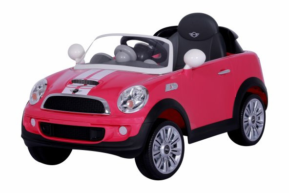 RollPlay W456Qht4 Mini Cooper Akülü Araba Pembe - 3