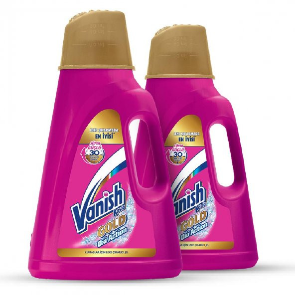 Vanish Kosla Leke Çıkarıcı Gold Sıvı 2x3000 ml Renkliler için - 2