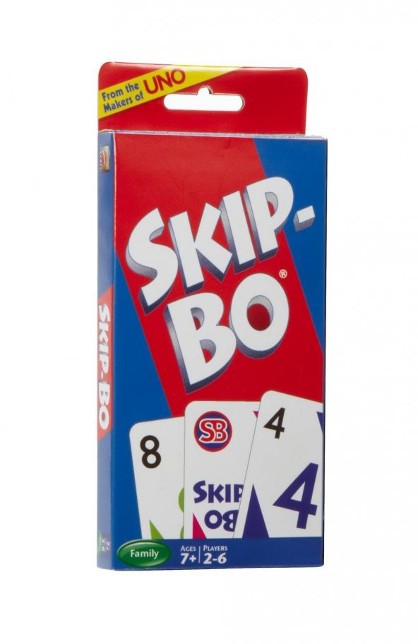 UNO SKIP-BO Oyun Kartı (Belçika Ürünü)