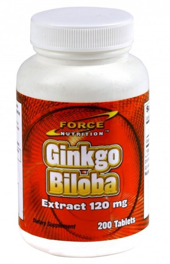 Meka Nutrition Ginkgo Biloba Extract 120 MG 200 Tablet