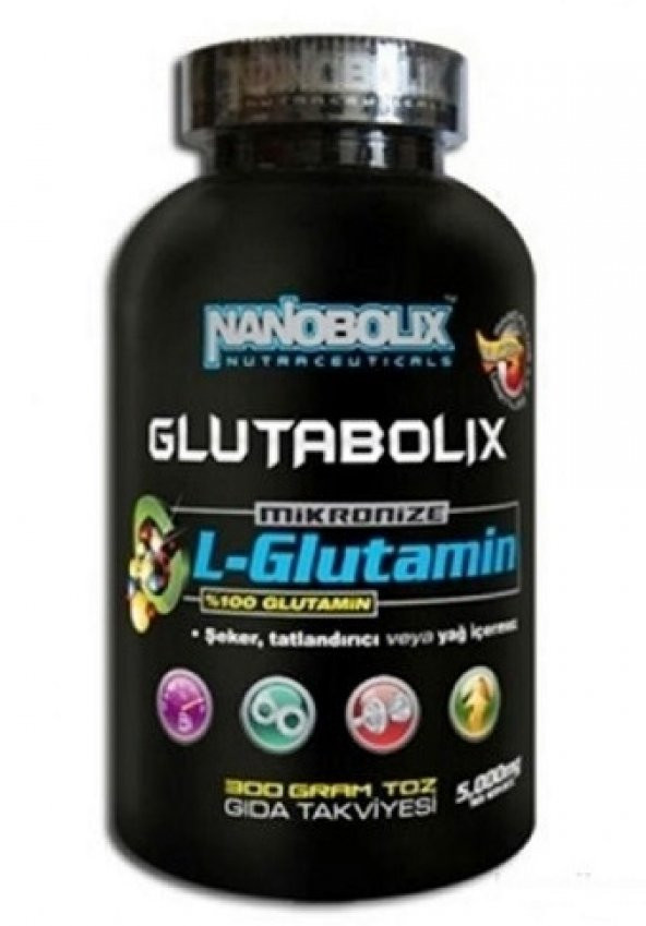 Nanobolix Glutabolix L-Glutamin'' 300 Gram