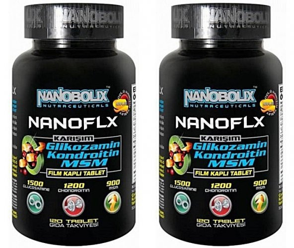 Nanobolix Nanoflx Glucosamine Chon.MSM 120 Tab.2 Kutu