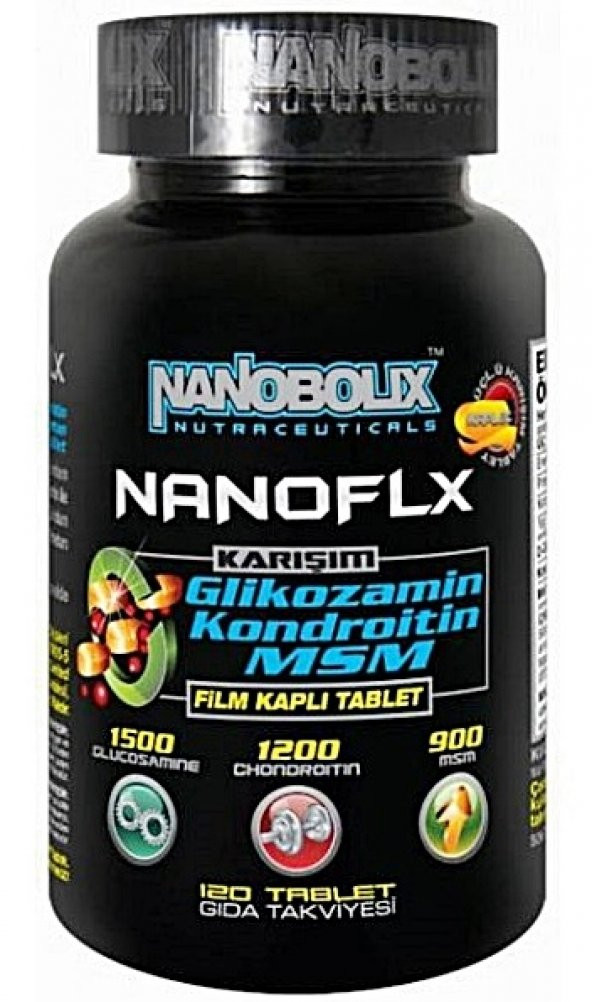 Nanobolix Nanoflx Glucosamine Chondroitin MSM 120 Tablet