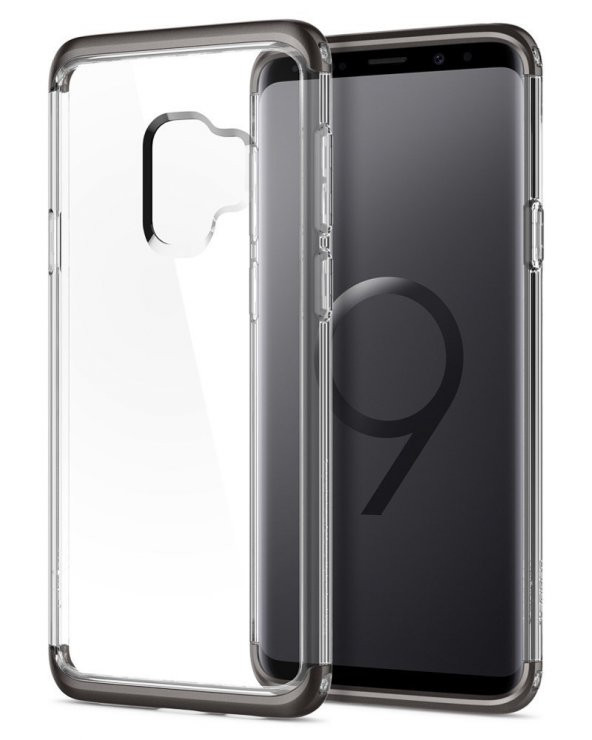 Galaxy S9 Kılıf, Spigen Neo Hybrid NC  - Gunmetal