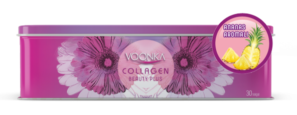 Voonka Collagen Beauty Plus Ananas Aromalı 30 şaşe SKT:04.2023