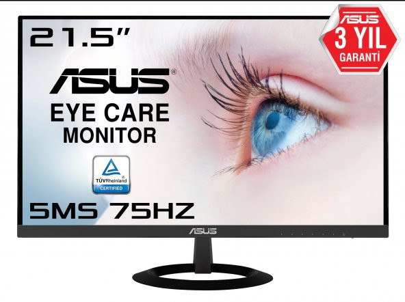 21.5 ASUS VZ229HE 5MS IPS 60Hz FULL HD HDMI VGA