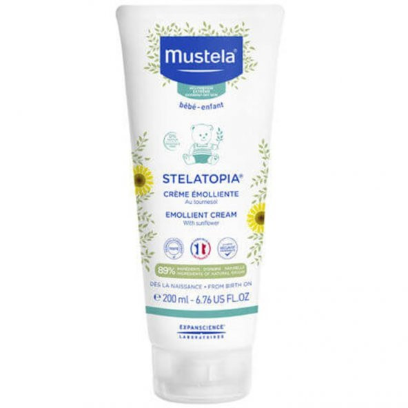 MUSTELA STELATOPIA EMOLLIENT CREAM 200 ML ATOPIK-ÇOK KURU CILTLE - 1