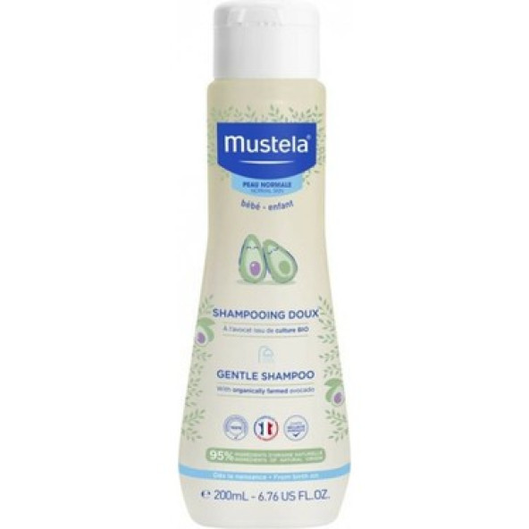 Mustela Gentle Göz Yakmayan Bebek Şampuanı 200ml