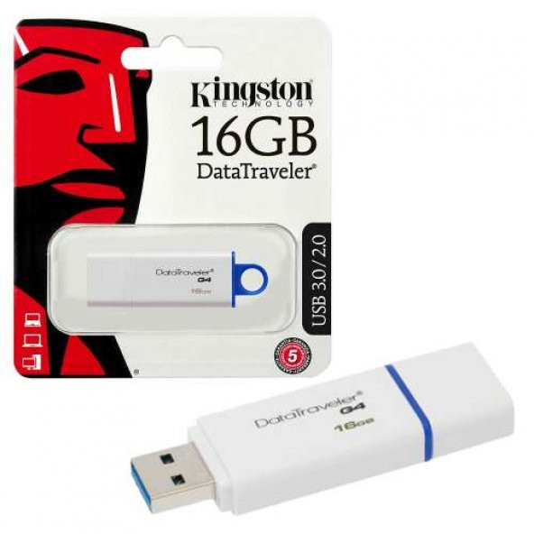 Kingston DTIG4 16 GB USB 3.0 Flash Bellek Kingston Türkiye