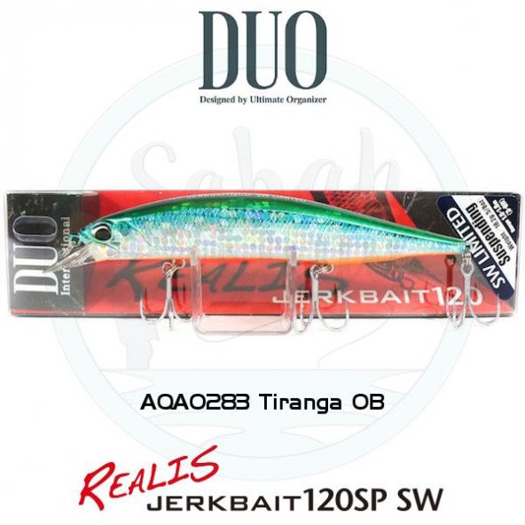 Duo Realis Jerkbait 120SP SW AQA0283 Tiranga OB - 2