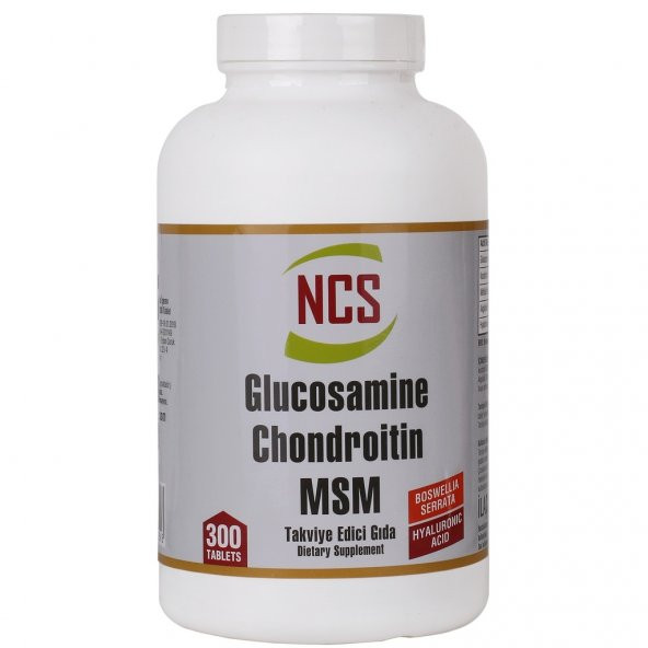 NCS Glucosamine Chondroitin MSM Hyaluronic Acid Boswellia 300 Tablet