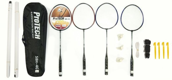 Protech Full Badminton Seti