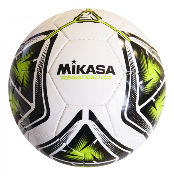 Mikasa Regateador Beyaz-Yeşil Futbol Topu N5