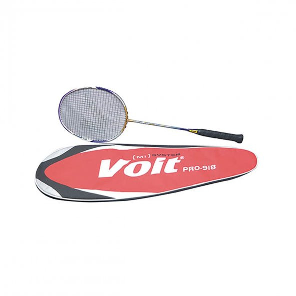 Voit 918 Pro Sarı Badminton Raketi