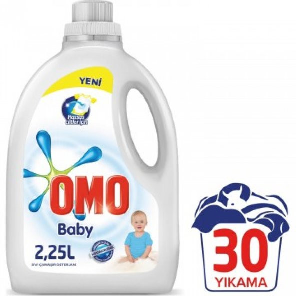 Omo Baby Çamaşır Deterjanı 30 Yıkama 2250 ml