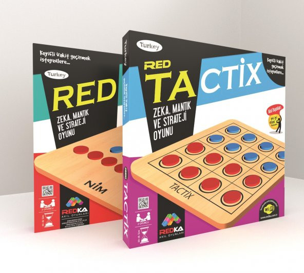 Redka Tactix & Nim Akıl Zeka Mantık Oyunu İki oyun bir arada
