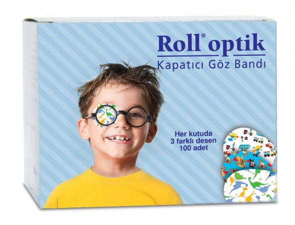 Roll Optik Kapatıcı Göz Bandı 100 Adet ERKEK