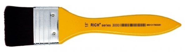 Rich Art Bordo Sentetik Zemin Fırçası 3000 N:1,5 (4 cm)