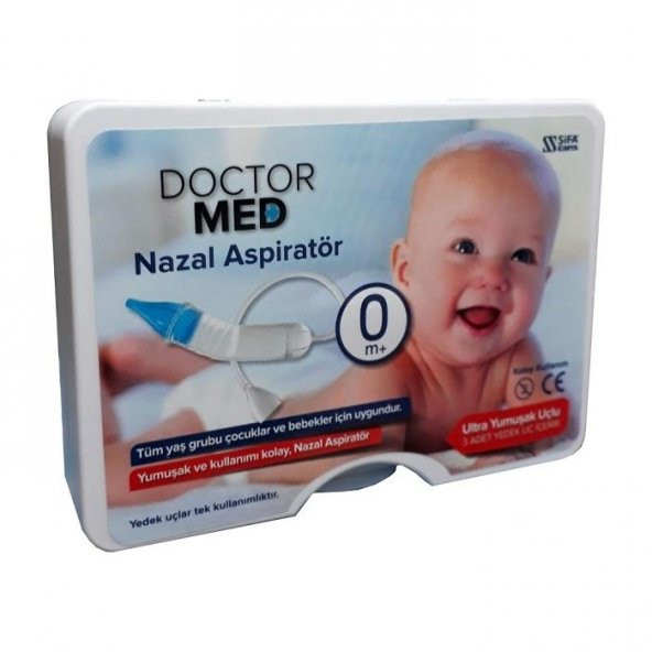 Doctor Med Nazal Aspiratör + 3 Ultra Yumuşak Yedek Uç