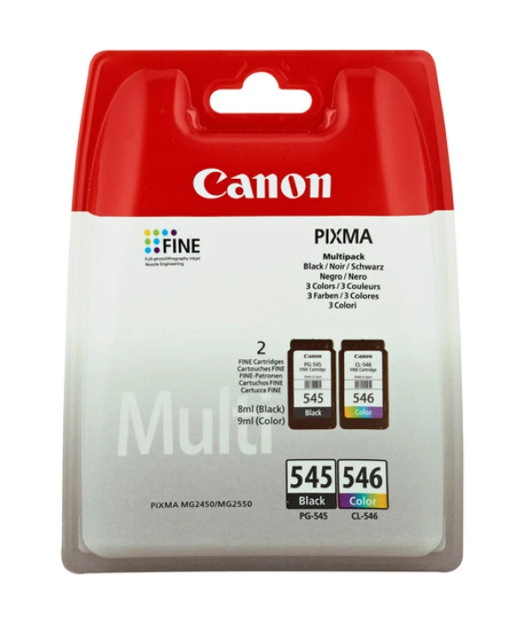 Canon PG-545/546 MultiPack Mürekkep Kartuş 8287B005
