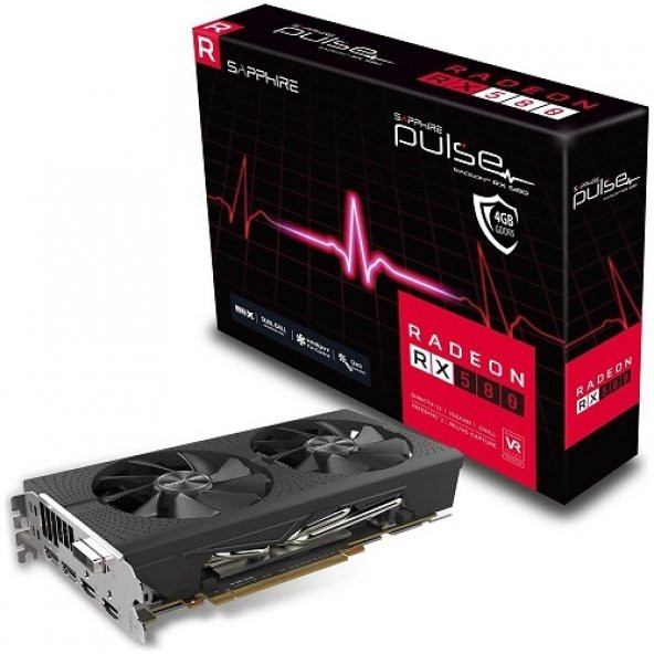 SAPPHIRE RX 580 8GB DDR5 PULSE OC 11265-05-20G