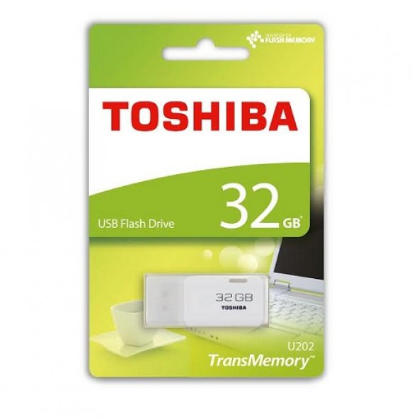 32GB USB 2.0 HAYABUSA BEYAZ TOSHIBA THN-U202W0320E4