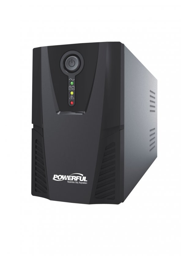 POWERFUL UPS PL-1500 1500VA 5-12DK KESİNTİSİZ GÜÇ KAYNAĞI