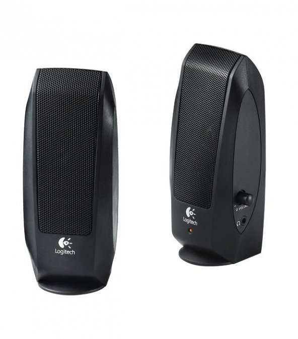 LOGITECH 2.3W RMS 3.5Mm Jack Bağlantılı 2+0 Siyah Hoparlör 980-000010 - 2