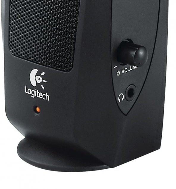 LOGITECH 2.3W RMS 3.5Mm Jack Bağlantılı 2+0 Siyah Hoparlör 980-000010 - 3