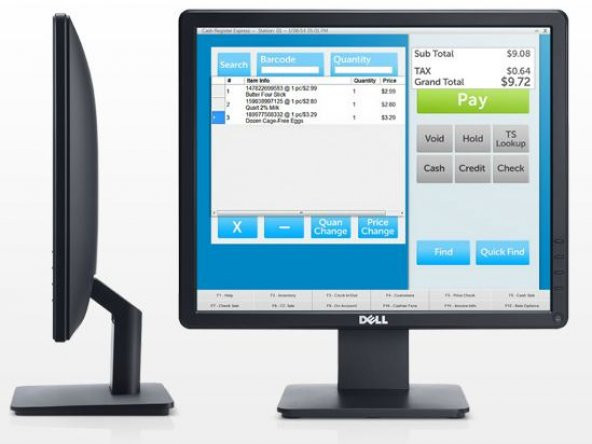 DELL 17 1280x1024 5ms 60Hz VGA DP Pivot Siyah LED Monitör E1715S