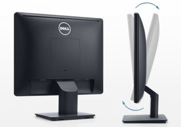 DELL 17 1280x1024 5ms 60Hz VGA DP Pivot Siyah LED Monitör E1715S - 4