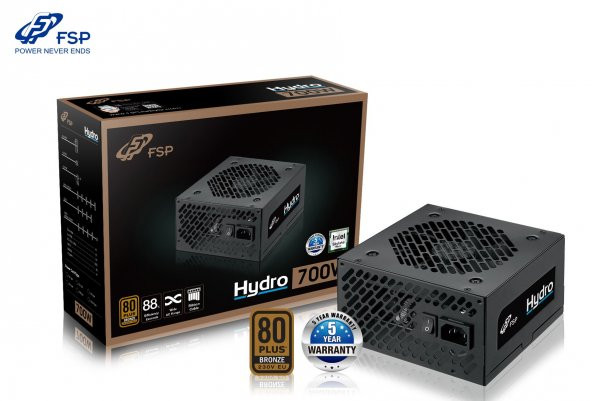 FSP FSP HYDRO Serisi HD700 80Plus Bronze 700W PSU 5 Yıl Garanti HD700 - 1