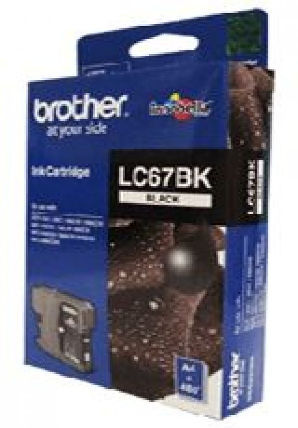 BROTHER 450 Sayfa Siyah Kartus LC67BK