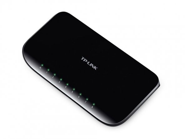 TP-LINK 10/100/1000Mbps 8xPort Masaüstü Switch TL-SG1008D - 3